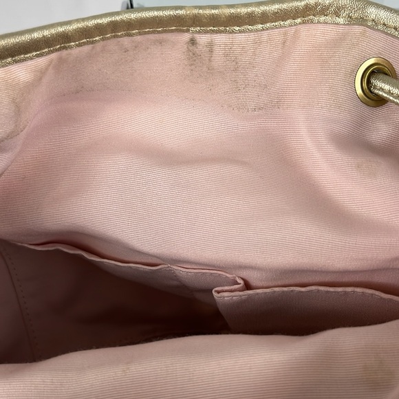 Coach Poppy Kyra Floral Fabric Backpack 81278-F19284 Cream Magenta Pink Fuchsia - Picture 12 of 16